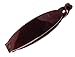 Zhooch Banana Hair Clip - Long Fish 4 inches. Ponytail Holder, Strong Hold for Thick, Medium, Long Hair. Made in Korea. (Deep Burgundy)