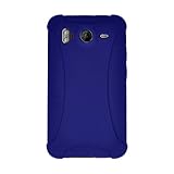 Amzer Silicone Skin Jelly Case for HTC Inspire 4G - Blue
