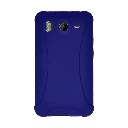 Amzer Silicone Skin Jelly Case for HTC Inspire 4G - Blue