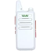 WLN KD-C1 UHF 400-470 MHz 16 canales Walkie Talkie para acampar senderismo juego al aire libre 2 vías Radio