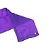 Women Packable Lightweight Transparent EVA Rain Jacket Poncho Raincoat with Hood,Purple,One Size