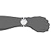 CIVO Watch Bands Premium Ballistic Nylon Watch Strap Stainless Steel Buckle (22mm, Navy/Ivory)