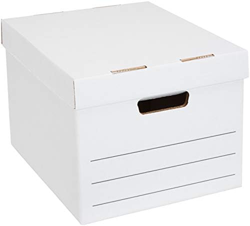 Amazon Basics Medium Duty Storage Filing Box