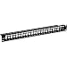 TRENDnet 24-Port Blank Keystone Shielded 1U Patch Panel, TC-KP24S, STP, Cat6A, Cat5, Cat5e, Cat6, 19" Rackmount Design, Recommended with TC-K06C6A Cat6A Keystone Jacks primary