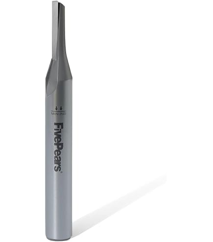 Whiteside 1079 Straight Router Bit – 5/8" Cutting Diameter, 2" Cutting Length – Premium Carbide, Made In USA, Precision Ground For High-Speed Balance