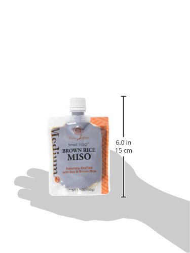 MUSO FROM JAPAN SMART MISO MEDIUM BROWN RICE MISO, 5.2 OUNCE