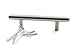 (25 Pack) TrueKnob 3.75 inch Solid Stainless Steel Cabinet Pull Hardware | Brushed Satin Nickel Finish | 3 3/4