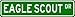 EAGLE SCOUT Street Sign ~ Custom Aluminum Street Signs