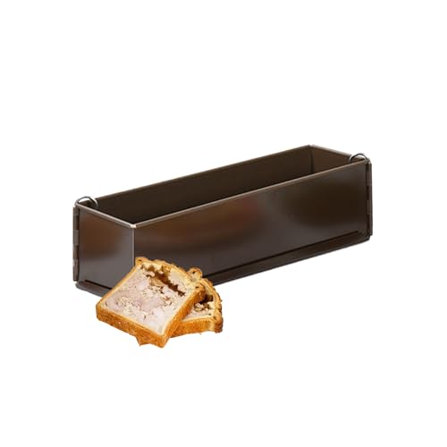 Gobel Paderno World Cuisine 11.875 by 3.125 Inch Non-Stick Pate Mold with Removable Bottom