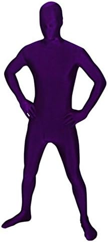 RootSuit Full Body Spandex Party Suit (XX-Large, Purple)