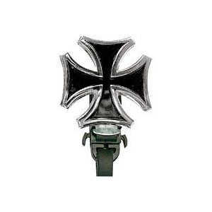 Biker Boot Straps Boot Strap Clips - Maltese Cross BBS/MCC