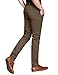 Match Mens Slim-Tapered Flat-Front Casual Pants(sandybrown,32)