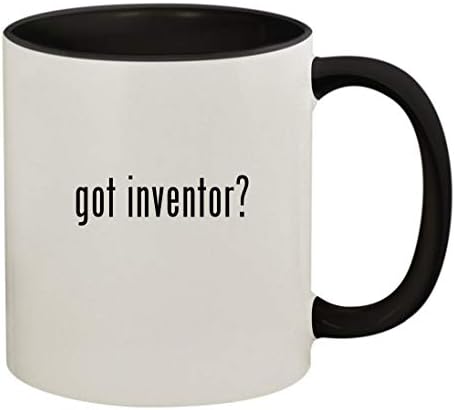 got inventor? – 11oz Ceramic Colored Handle and Inside Coffee Mug Cup, Black got inventor? – 11oz Ceramic Colored Handle and Inside Coffee Mug Cup, Black