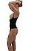 8 Of Hearts Seamless Firm Control Shapewear Open Bust Bodysuit Body Shaper Thong Black