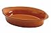 Rachael Ray Cucina Stoneware 2-Quart Oval Baker, Pumpkin Orange