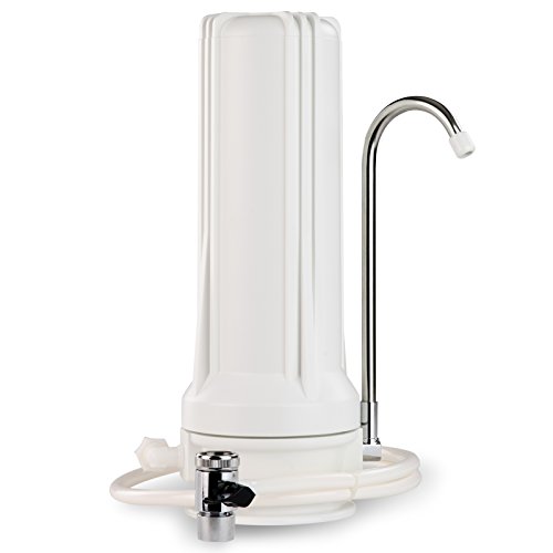 iSpring CKC1 Countertop Drinking Water Filtration System with Carbon Filter 2.5