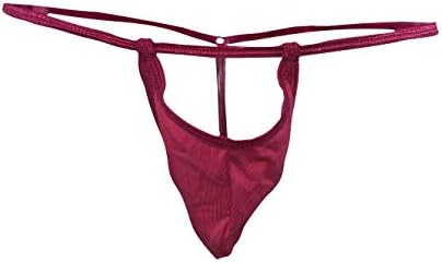Honanda Mens Sexy Hot Low Waist Cotton G-String T-Back Underwear Thong Briefs
