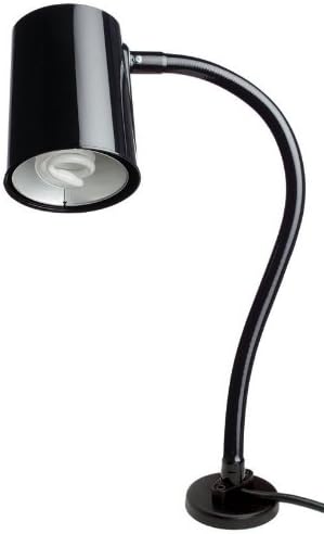 Moffatt 95002 Flexible Arm Task Lamp, Compact Fluorescent Lamp Type, Magnet Base Type, 18" Arm Length, 23 Watts, 1640 Raw Lumens