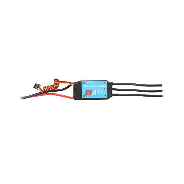 Dilwe RC Einweg-Regler, RC Brushless ESC Elektronischer Geschwindigkeitsregler Einweg-Steuerung für RC-Car, Schiffe… – Bild 5