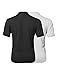 Men's Solid Cool Dri-Fit Active Athletic Golf Short Sleeves Polo Shirt