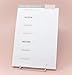 bloom daily planners Weekly Meal Planning Pad - Magnetic Hanging Refrigerator Menu Planner with Tear-Off Sheets & Perforated Grocery Shopping Lists - 6” x 9” (Grey & Pink)