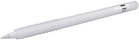 White Skin Case for Apple Pencil - Sleeve Pouch Compatible with iPad Pro 9.7 and 12.9 inch - Apple Pencil Case Holder for Your Apple iPad Pro Pencil (Every4Less) (Clear)
