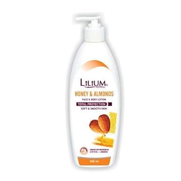 Lilium Honey & Almond Moisturizing Lotion - 500 ml