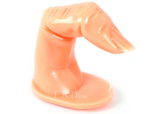 Hot New 2014 Model 5pcs Fake Finger Practice Model Nail Art False Tips Training Display Tool