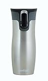 Contigo Autoseal West Loop Travel Mug with Open-Access Lid, 16oz - Stainless Steel