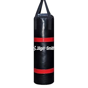 Jager-Smith PB-407 Boxing Bag (Black/Red)