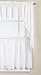 Lorraine Home Fashions Candlewick Tailored Valance, 60 by 12-Inch, White