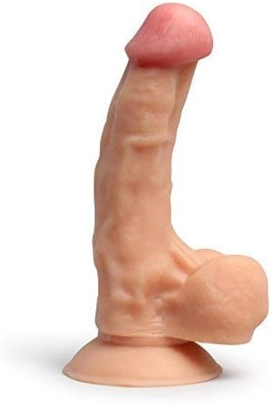 QiuQiuK 7Inch Realistic Real Soft Dîldɔ Waterproof Tools for Women Female
