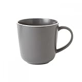 Royal Doulton Bread Street Mug, 13.8 oz, Gray