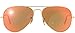 Ray-Ban, RB3025, Large Metal Aviator Sunglasses 58 mm, G-15 Lenses, 100% UV Protection, Non-Polarized Sunglasses