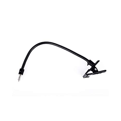 Clamp Mount Clip Ajustable Jaws Flex 20" Gooseneck Extension for Gopro Cameras Studio Stand Lighting Accessories
