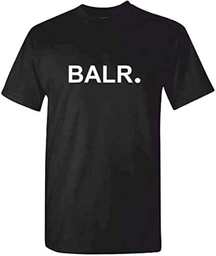 BALR Men's T-Shirt 100% Cotton Tee Graphic Print Top Breathable Short Sleeve for Party Outdoor Sports Party School Holiday S-6XL