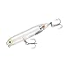 Heddon Zara Spook Topwater Fishing Lure - Legendary Walk-The-Dog Lure, Clear, Zara Puppy (1/4 oz), 3-Inch