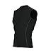 OUTOF Men's Sports & Outdoors Muscle Tank Sleeveless T-Shirts Baselayer Cool Dry Compression Top Running Yoga Rashguard 3X-Large Black