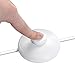 BCQLI US Plug 3Core Lamp Cord Has Button Switch, Plug, Stripped Ends Ready for Wiring -9.8 Feet White