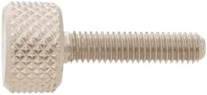 RAF Electronic Hardware AJ-666 Plain Knurled Thumb Screw M6 x 1.00 Thd., 18mm Long