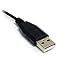 StarTech.com 3 ft / 91cm Micro USB Cable - A to Right Angle Micro B - USB Type A - 90 Degree Micro-USB Type B (M) - Black (UUSBHAUB3RA)
