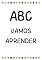 Livro ABC : VAMOS APRENDER