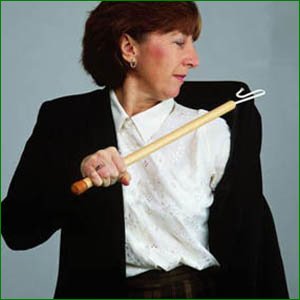 Dressing Stick with hook