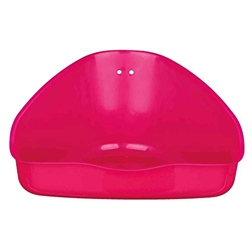 Trixie 62551 hoektoilet voor kleine kooien, voorgesorteerde kleur. - Afbeelding 3
