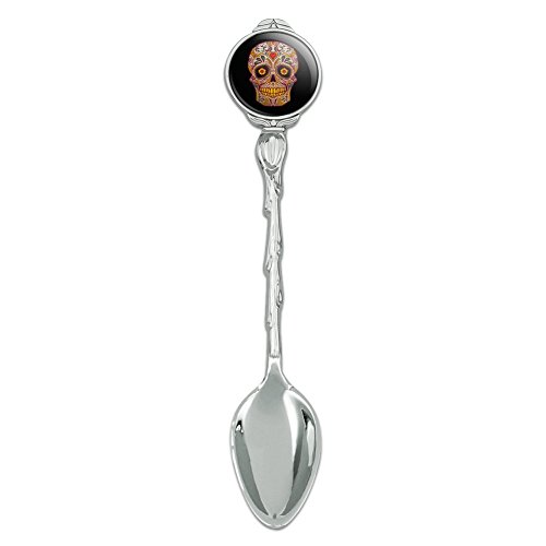 Skull Day of the Dead Southwestern Novelty Collectible Demitasse Tea Coffee Spoon