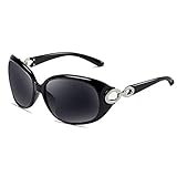 WMAO Oversized Polarized Sunglasses for Women, Women's Sunglasses UV400 Protection Retro Eyewear
