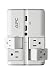 APC Wall Pivot-Plug Surge Protector, 4 Rotating Outlets, 1080 Joule Surge Protector with Two USB Charging Ports, SurgeArrest Essential (PE4WRU3) primary
