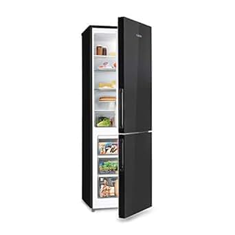 Klarstein Nevera combi Frigorífico de 300 litros Negro: Amazon.es