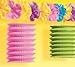Amscan Hawaiian Summer Luau Beach Party Tiki Lounge Flowers and Lantern Garland Decoration, Paper, 10 Feet