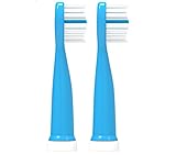 OJV Replacement Toothbrush Heads for Kid's toothbrush Set of 2 (Blue)